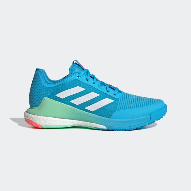 Artikel klicken und genauer betrachten! - Adidas Crazyflight - Damen Schuhe - 38 - Blau - Netz/Synthetik jetzt bestellen. Um die begehrtesten Turnschuhe, Trainingsanzüge, Rucksäcke und mehr als Erster zu ergattern, werfen Sie einen Blick auf das gesamte Online-Sortiment. | im Online Shop kaufen