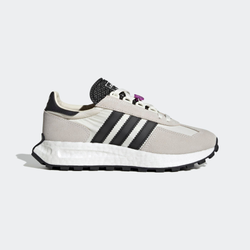 Damen Schuhe - adidas Retropy E5 - Off White-Core Black-Shock Purple
