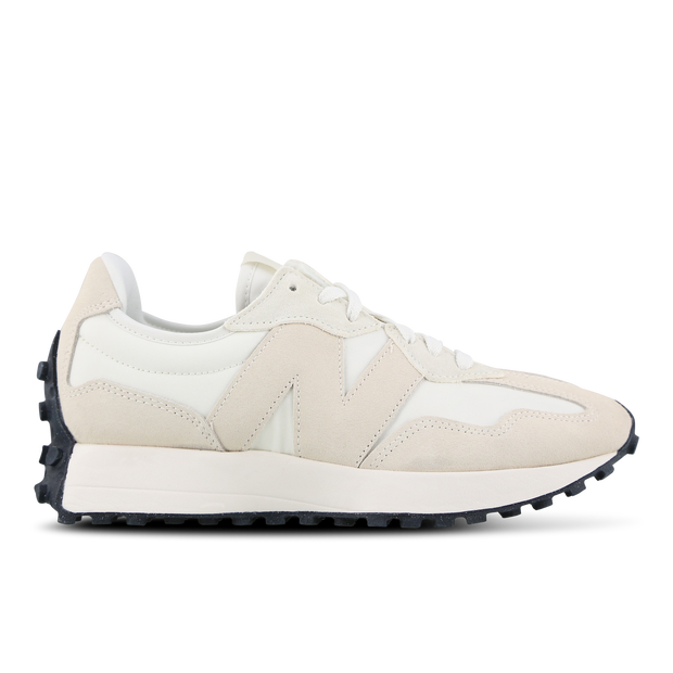 New Balance Mujer 327 in Beige/Blanca, Suede/Mesh, Talla 35 - WS327MF