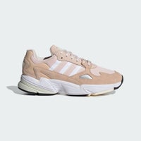 Adidas falcon store white footlocker