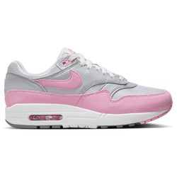 Damen Schuhe - Nike Air Max 1 - Mtlc Platinum-Pink Rise-Flat P