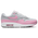 Nike Air Max 1 - Damen Schuhe Mtlc Platinum-Pink Rise-Flat P