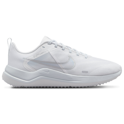Damen Schuhe - Nike Downshifter 12 - White-Pure Platinum-Metallic Silver