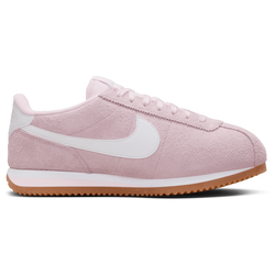 Women Shoes - Nike Cortez Suede - Pink Foam-White