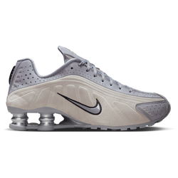 Women Shoes - Nike Shox R4 - Cement Grey-Black-College Grey