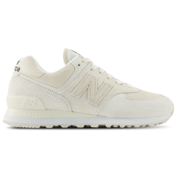 Women Shoes - New Balance 574 - White-Beige