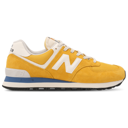 Women Shoes - New Balance 574 - Orange-White