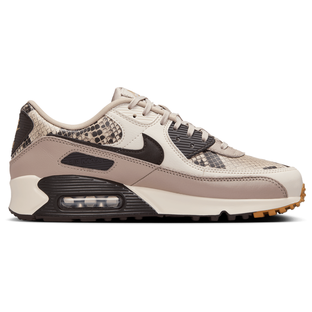 Image of Nike Air Max 90 female Scarpe - Beige - Cuoio, Tessile - Foot Locker035