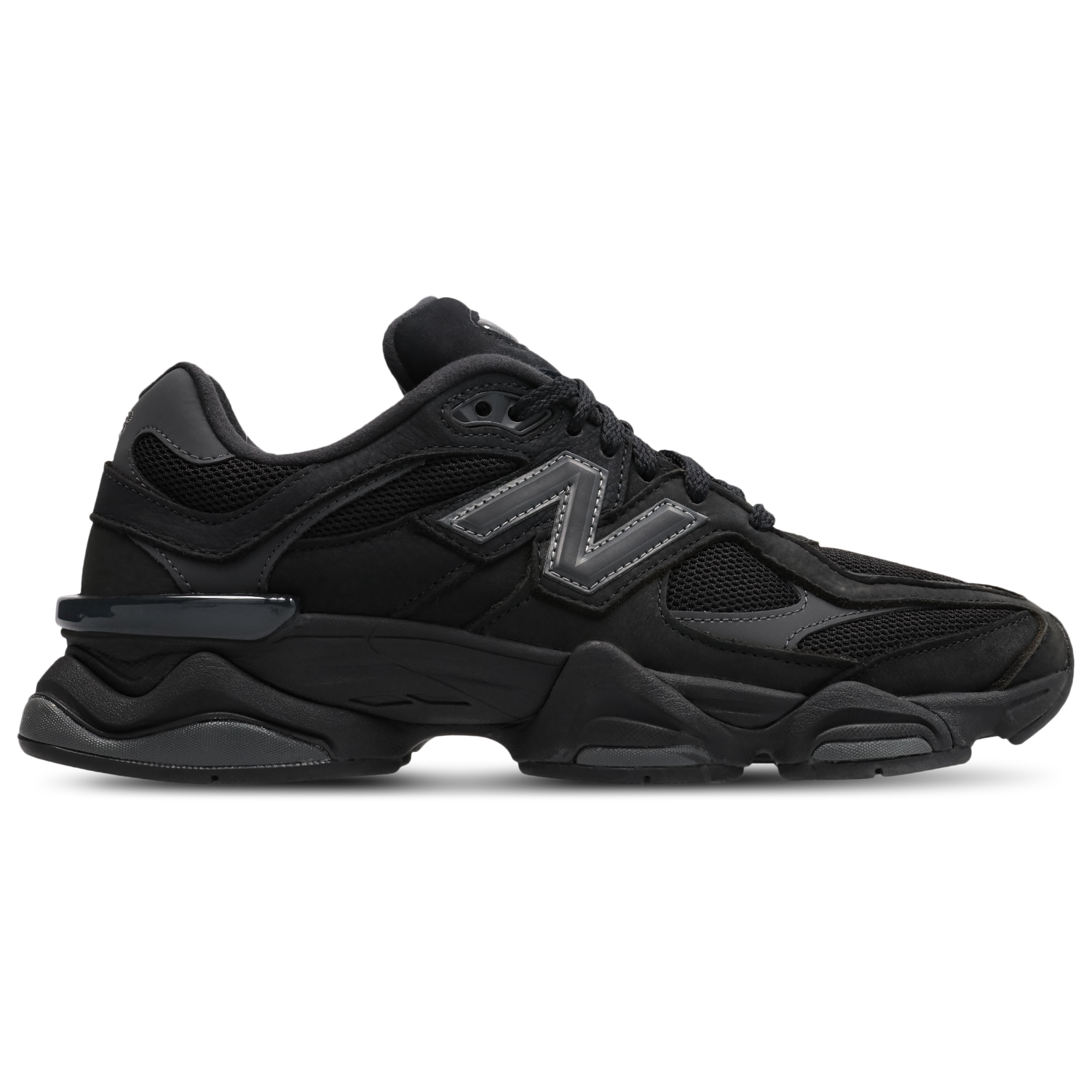 New Balance 9060 Sneakers Dames - Zwart - Suède Black