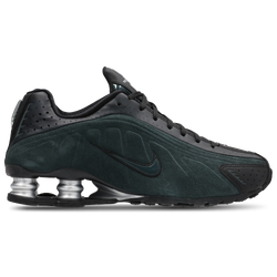 Women Shoes - Nike Shox R4 - Black-Seaweed-Mtlc Silver
