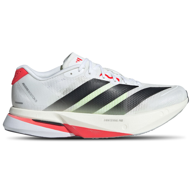 Adidas Wmns Adizero Boston 13 'White Black Lucid Red' | Women's Size 7.5 - JS4934