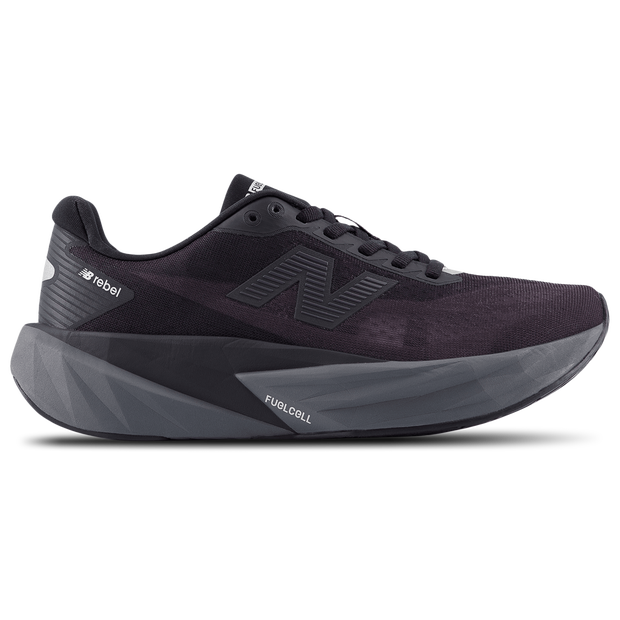 New Balance Women's FuelCell Rebel v5 Running Shoes - Black/Grey - WFCXLO5