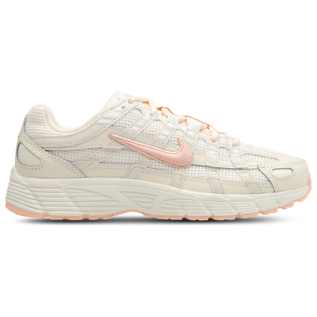 Nike P-6000, Women's White Mesh Casual  Shoes,  Size 6
