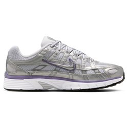 Women Shoes - Nike P-6000 - Metallic Silver-White
