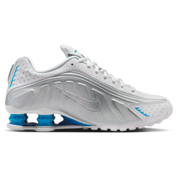 Femme Chaussures - Nike Shox R4 - White-Blue Hero