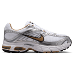 White-British Khaki-Metallic Silver
