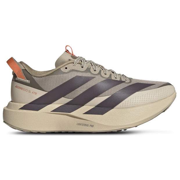 Adidas Adizero EVO SL Women's Sneakers - Beige - Size 5.5 - Mesh/Synthetic - KK2719