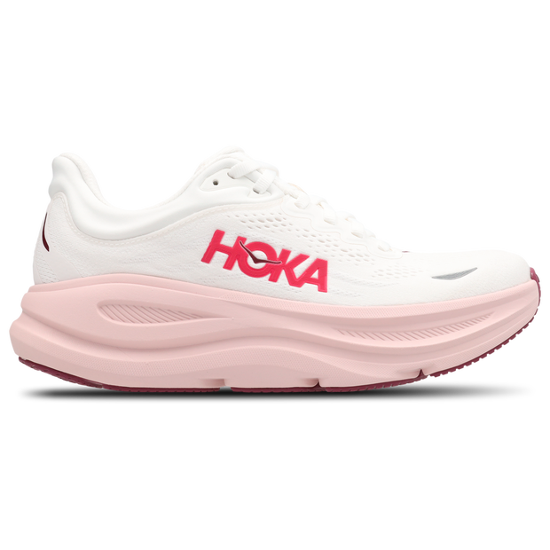 Hoka Bondi 9 Sneakers Dames - Wit - Maat 38 2/3 - Mesh/Synthetisch