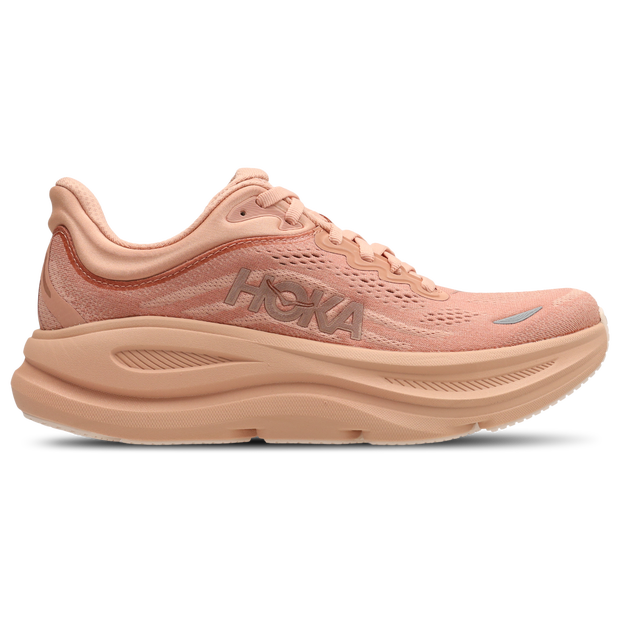 Hoka Bondi 9 Women's Sneakers - Brown - Size 4.0 - Mesh/Synthetic - 1162012-SNNR