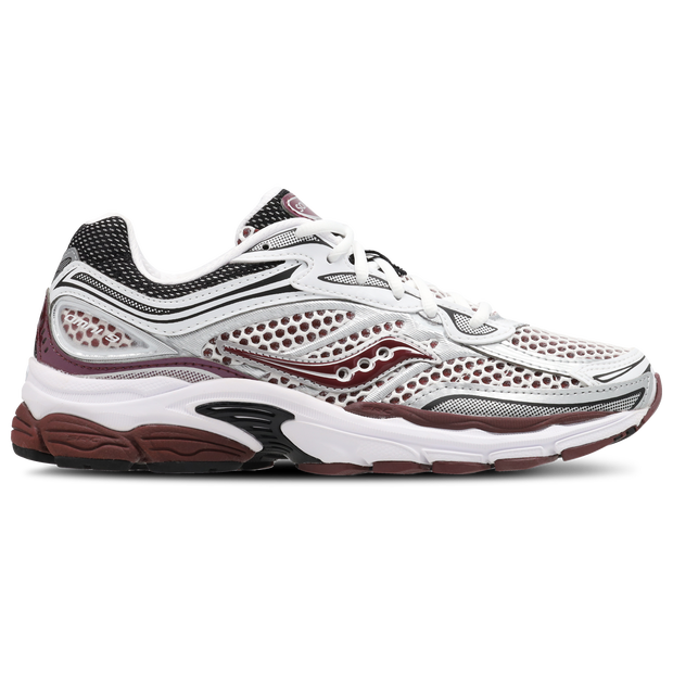 Dames Sneakers Saucony Saucony Progrid Omni 9 White/maroon Wit - Maat 42