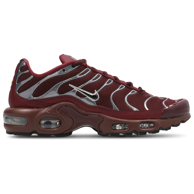 Nike Air Max Tuned 1 - Women's Maroon Mesh Court Shoes - Size 5.5