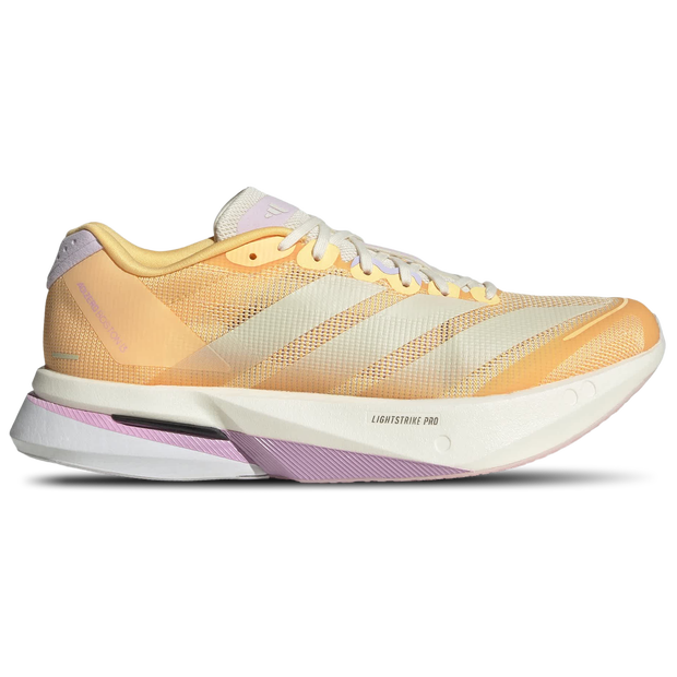 Adizero Boston 13 Damen Sneaker - Gelb - Größe 42 2/3 - Netz/Synthetik Yellow 42 2/3