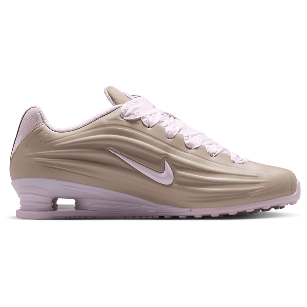 Nike Shox Damen Sneaker - Beige - Größe 40.5 - Netz/Synthetik