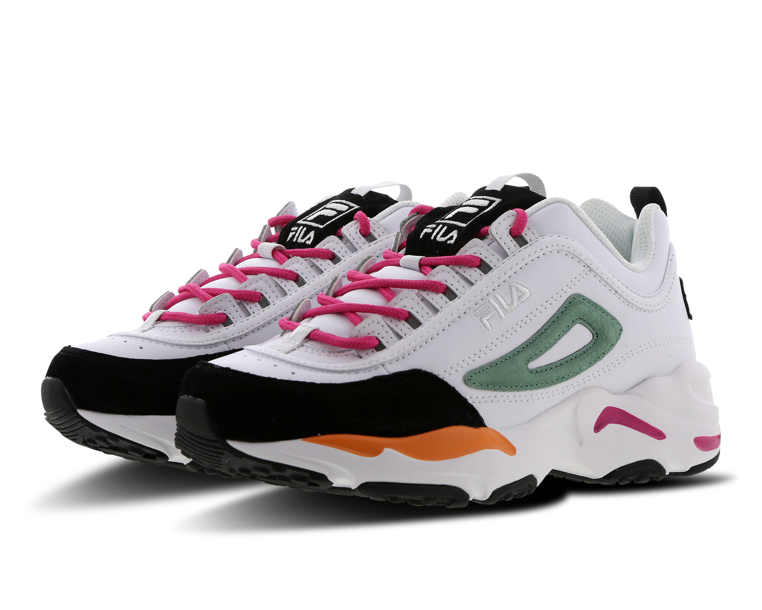 orange fila disruptor ii