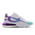 Nike Air Max 270 React - Women Shoes White-Light Blue-Purple