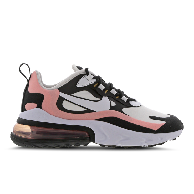 Nike Air Max 270 React Black White Bleached Coral (W) - AT6174-005
