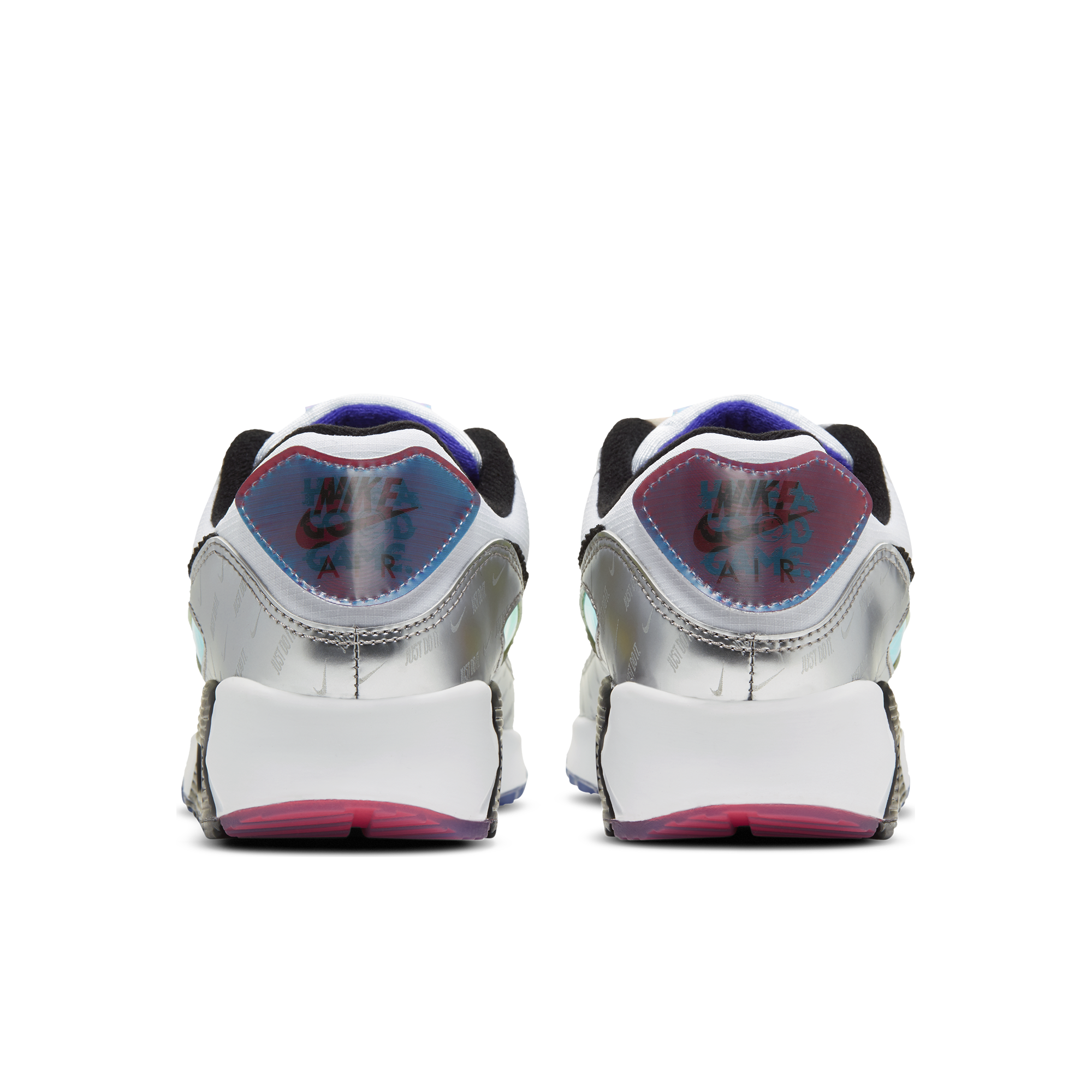 nike air max 90 womens shoes all black leather special