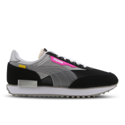 Women Shoes - Puma Future Rider - Black-Silver-Pink