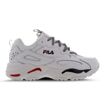 White-Navy-Red- C-FILA RAY TRACER LEATHER WHT/NVY/RED