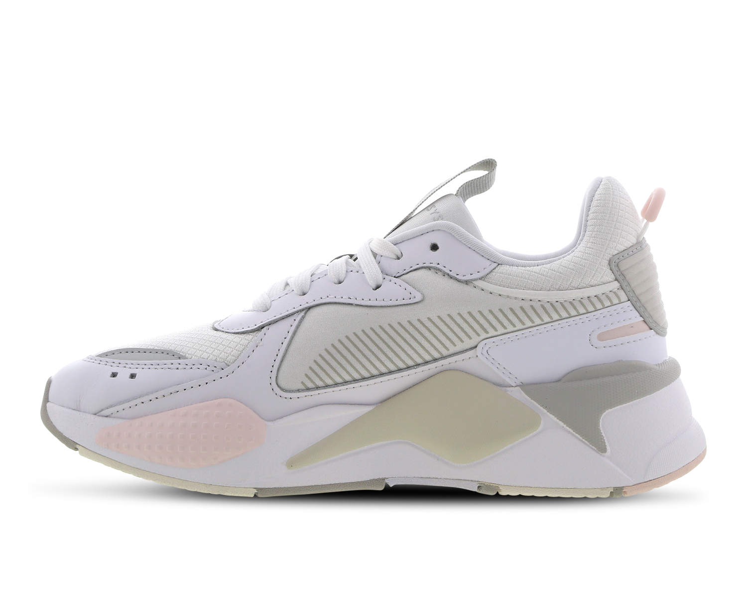 puma rs x blanche et rose