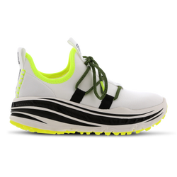 Women Shoes - UGG Lace Runner - White-Black-Yellow
