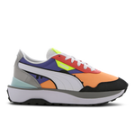 Black-White-Soft Fluo Orange