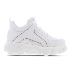 Women Shoes - Buffalo Corin - White-Silver