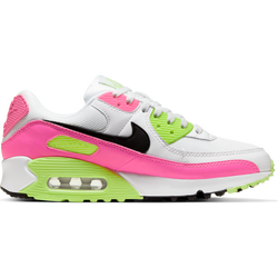 Women Shoes - Nike Air Max 90 - White-Pink Blast-Ghost Green