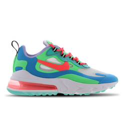 Women Shoes - Nike Air Max 270 React - Green-Blue-Purple