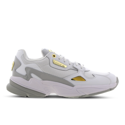 Women Shoes - adidas Falcon - White-Gold-White