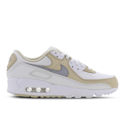 Women Shoes - Nike Air Max 90 Essential - Summit White-Wolf Grey-Rattan