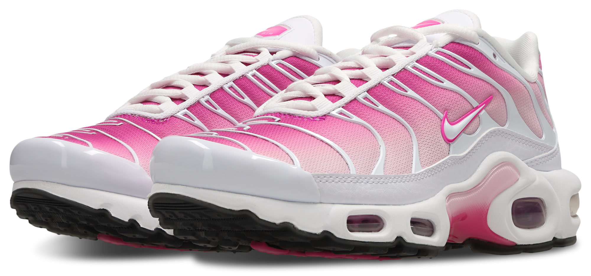 nike tuned white crimson coral