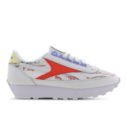Women Shoes - Reebok Aztec Princess - White-Red-Yellow