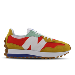 Women Shoes - New Balance 327 - Mustard-Light Green-Red