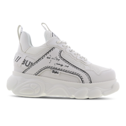 Women Shoes - Buffalo Corin - White-Black-White