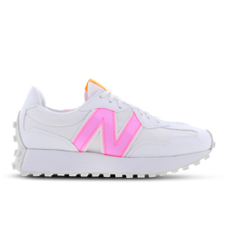 Women Shoes - New Balance 327 - White-Pink