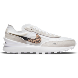 Women Shoes - Nike Waffle One Patchwork - White-Multi-color-White