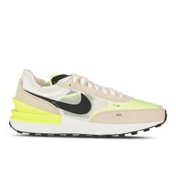 Women Shoes - Nike Waffle One - Summit White-Black Rattan-Volt