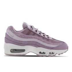Women Shoes - Nike Air Max 95 Essential - Plum Fog-Metallic Silver-Summit White