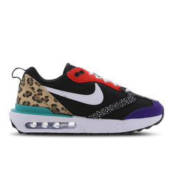 Women Shoes - Nike Air Max Dawn Patchwork - Black-White-Habanero Red